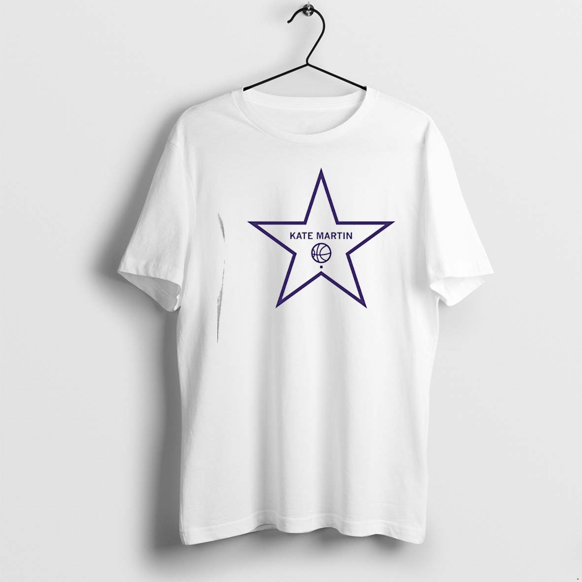 Original Kate Martin Hollywood Star Los Angeles Sparks Basketball Tshirts