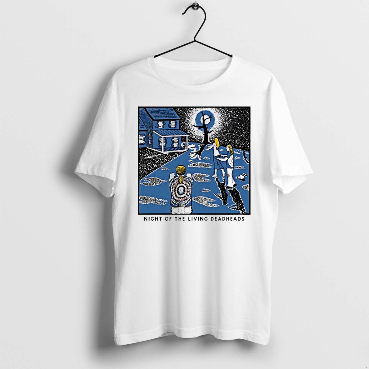 Original Ken Brown 90s Night Of The Living Deadheads Tshirts