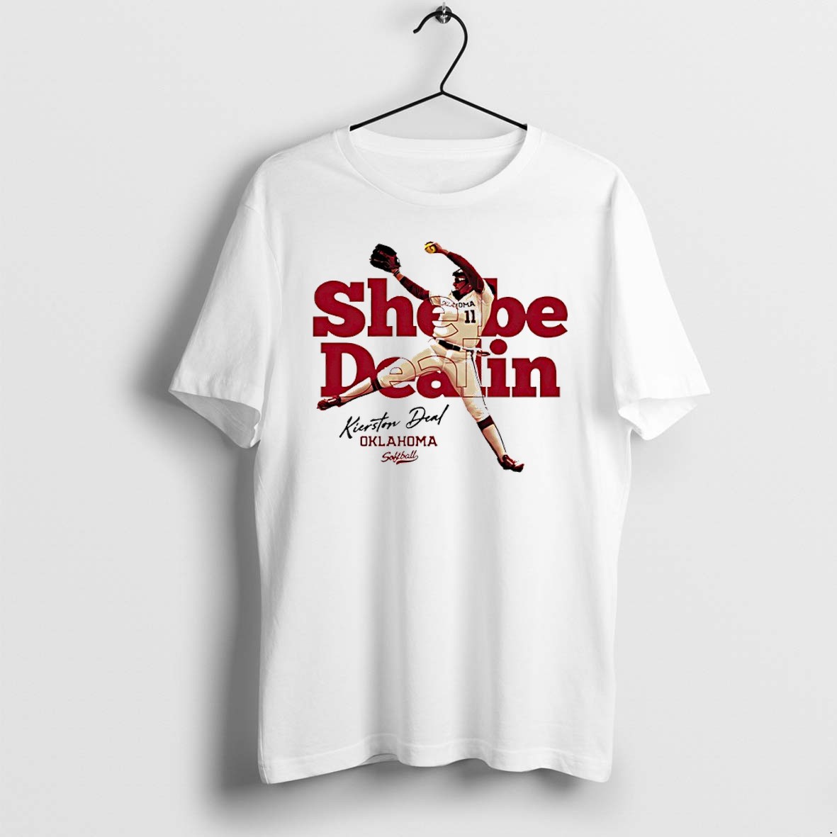 Original Kierston Deal Oklahoma Sooners Ncaa Softball Tshirts