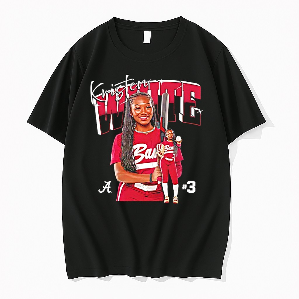 Original Kristen White Alabama Crimson Tide Tide Ncaa Softball Tshirts
