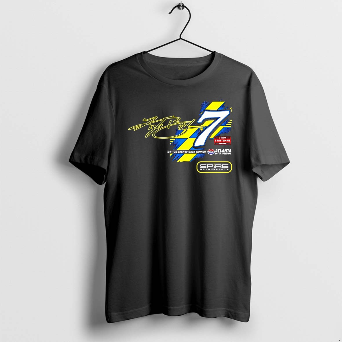 Original Kyle Busch 7 Back To Back Winner Nascar Craftsman Truck Series Atlanta Motor Speedway Spire Motorsports Tshirts