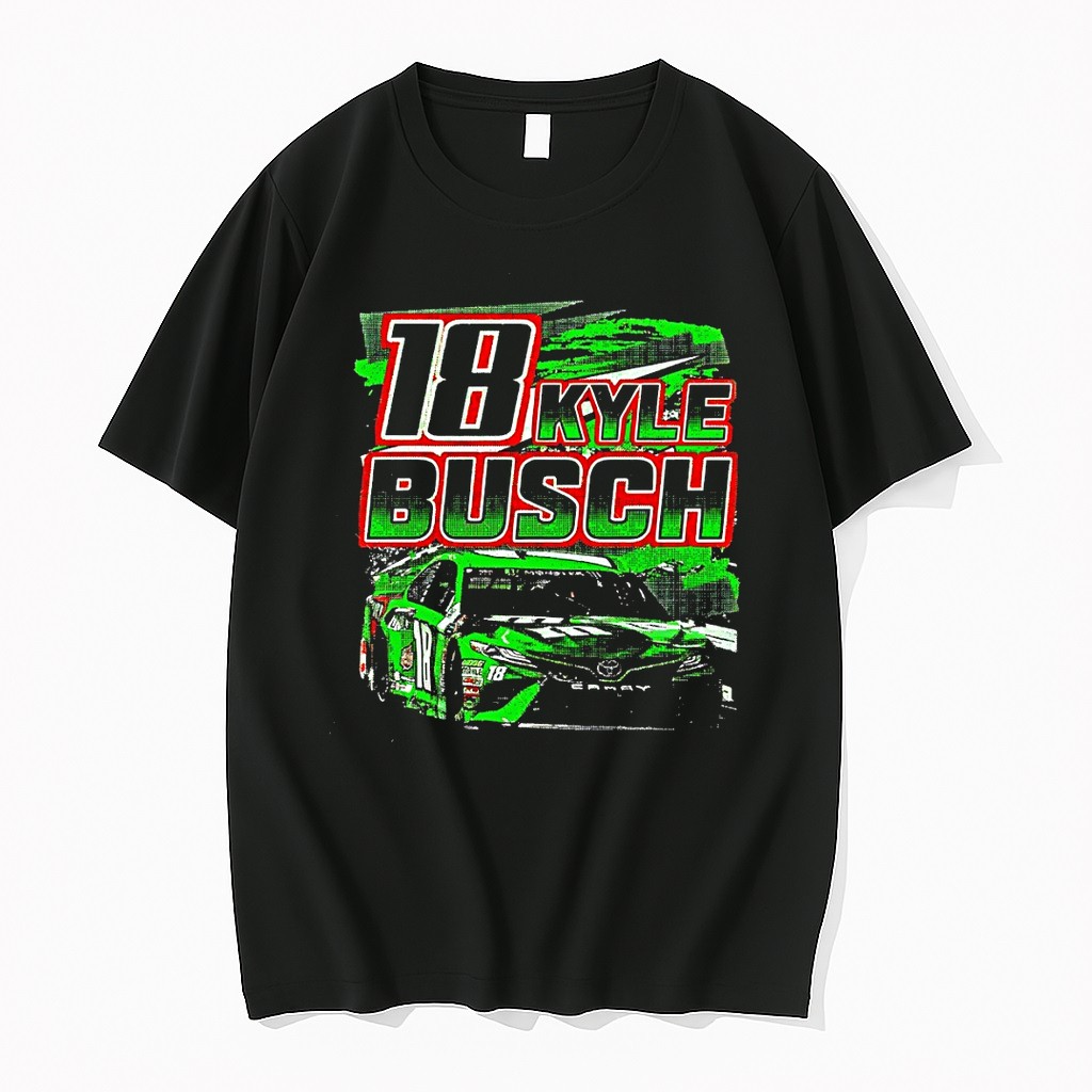 Original Kyle Busch Vintage Nascar 18 Vintage Tshirts
