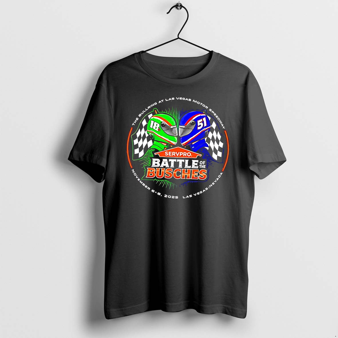 Original Kyle Buschs Wife Battle Of The Busches Tee Tshirts
