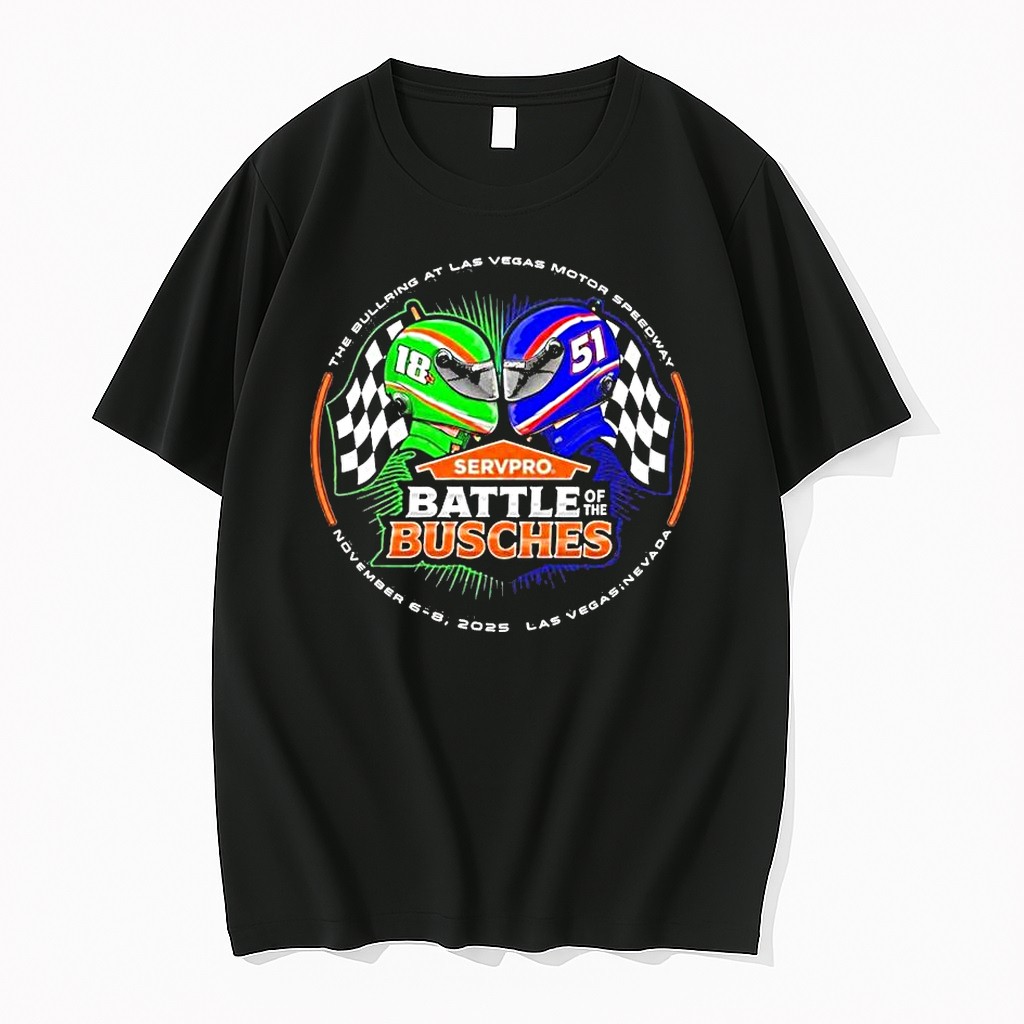 Original Kyle Buschs Wife Battle Of The Buschs 1 Tshirts