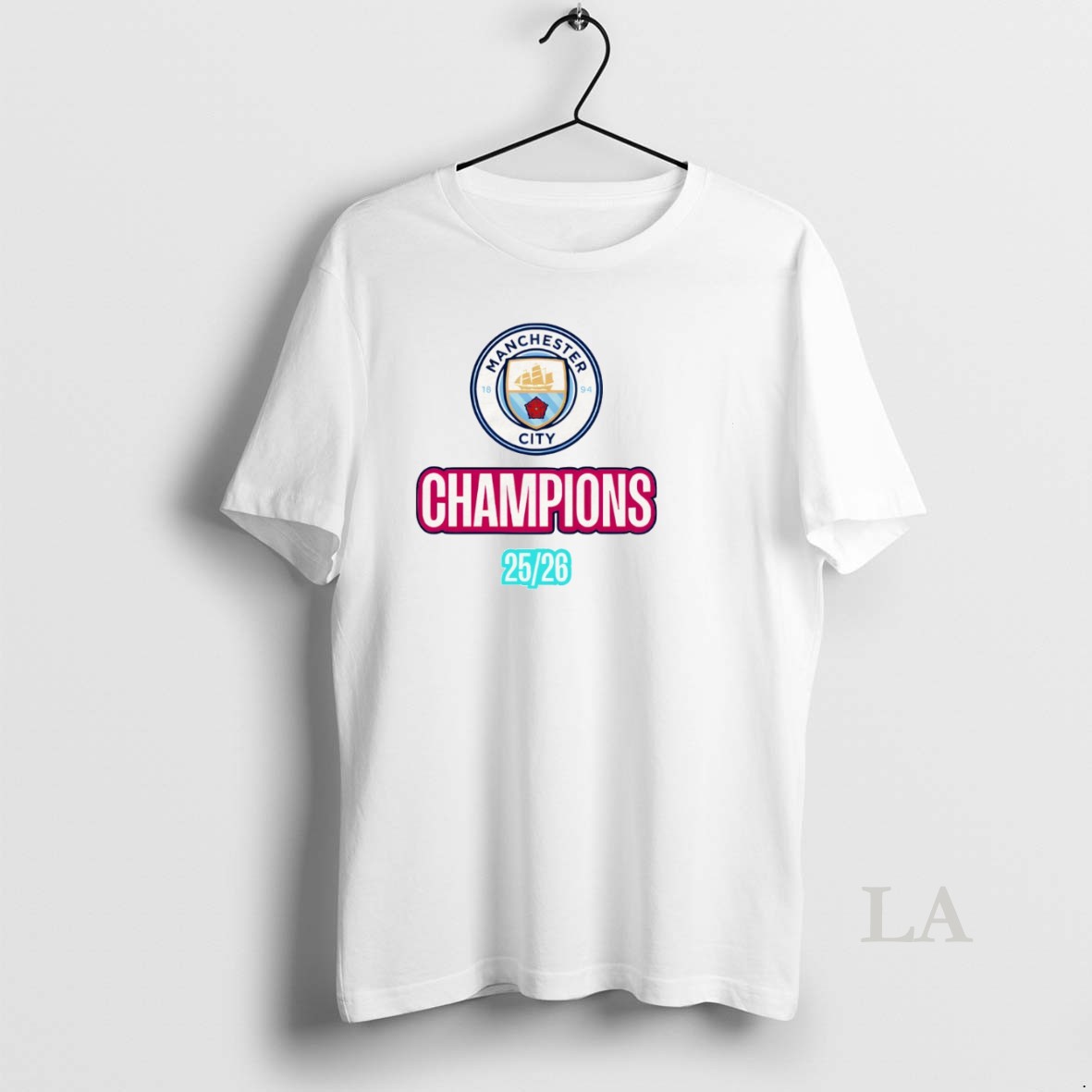 Original Manchester City Football Club 1894 Champions 25 26 Shirt