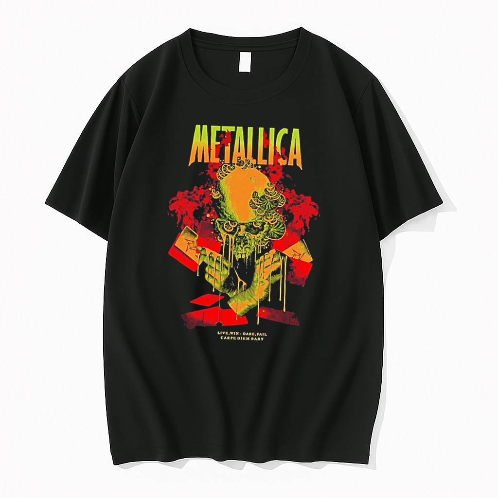 Original Metallica Carpe Diem Baby 2026 Art Tee Tshirts
