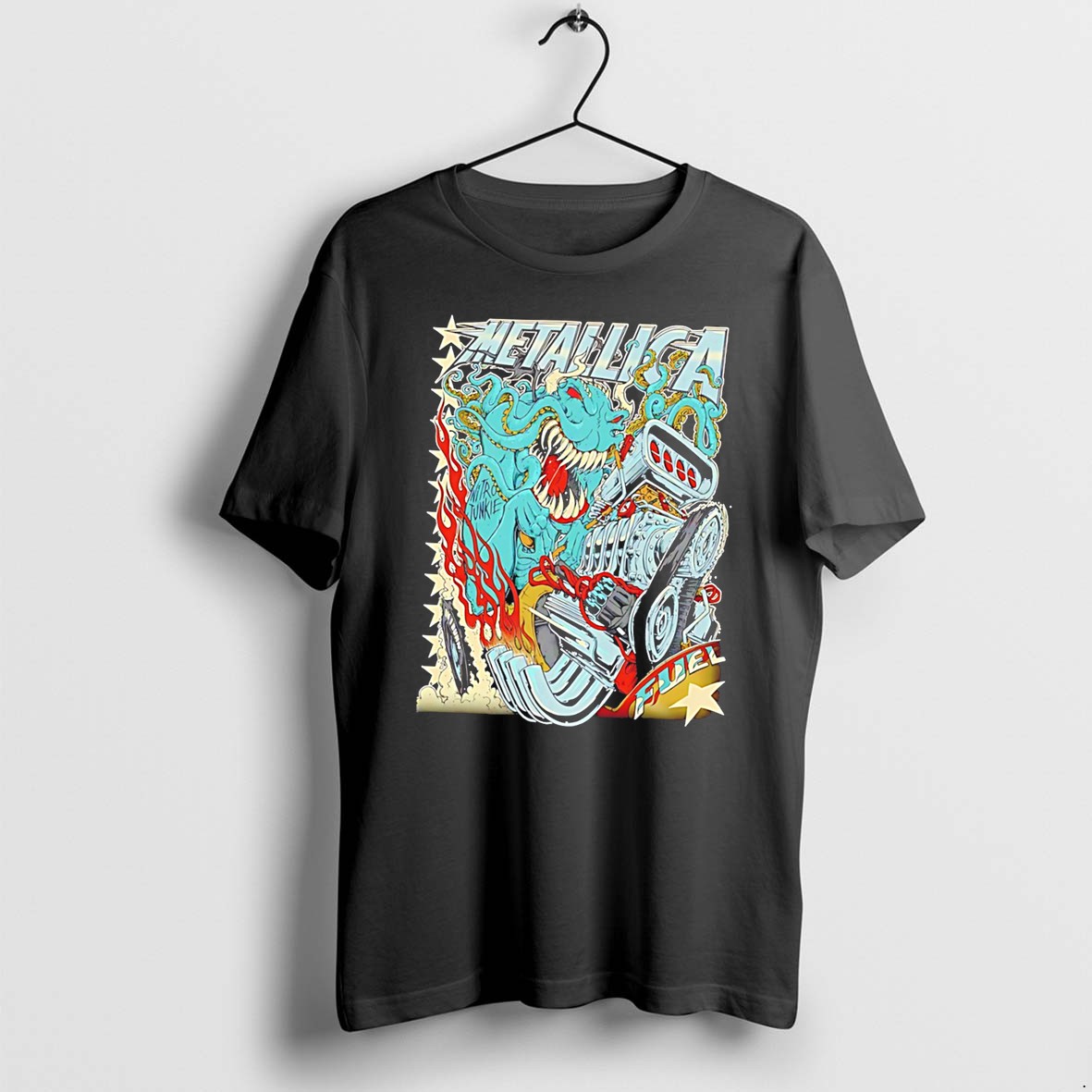 Original Metallica Fuel 2026 Art Tee Tshirts