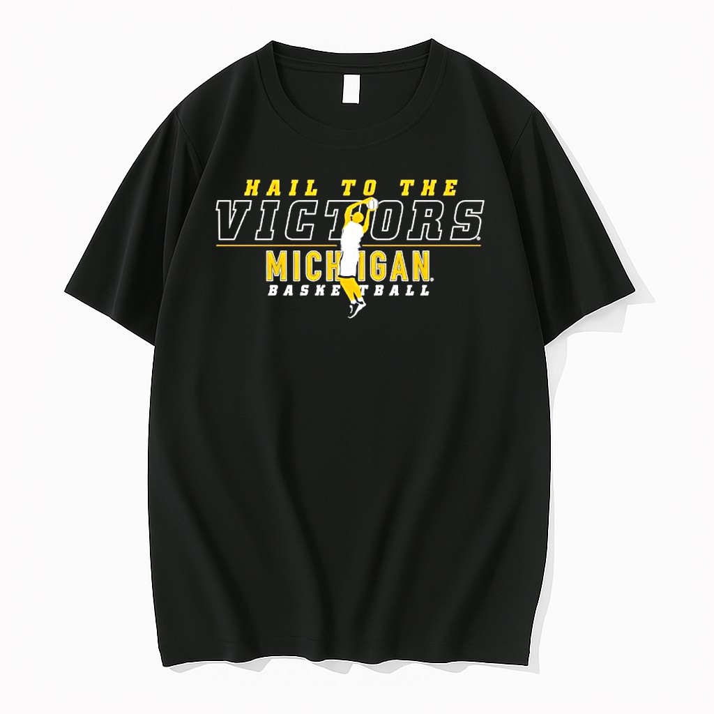 Original Michigan Wolverines Basketball Hail To The Victors Tshirts