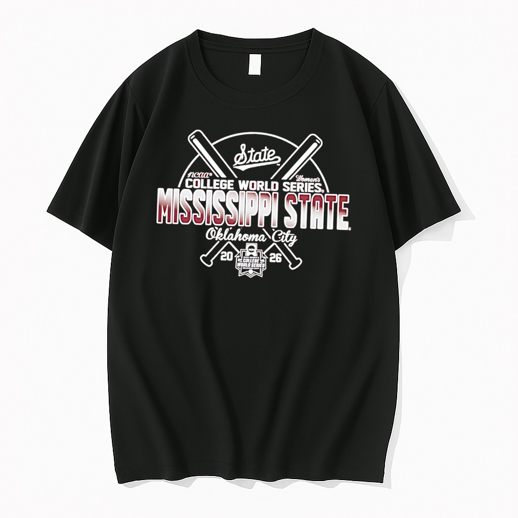 Original Mississippi State Bulldogs Softball 2026 College World Series Tee Tshirts