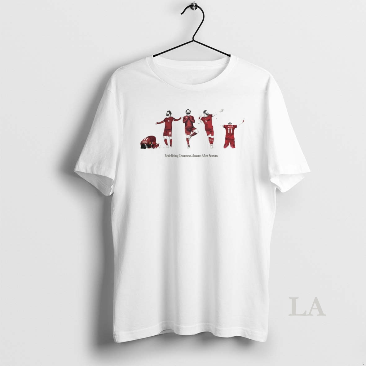 Original Mohamed Salah Liverpool Fc Redefining Greatness Season After Season Shirt