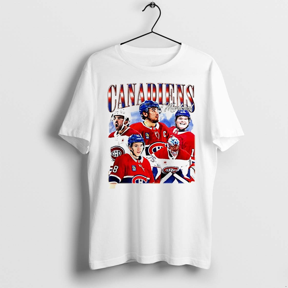 Original Montreal Canadiens Nhl Big 5 Players Hockey Graphic Tshirts