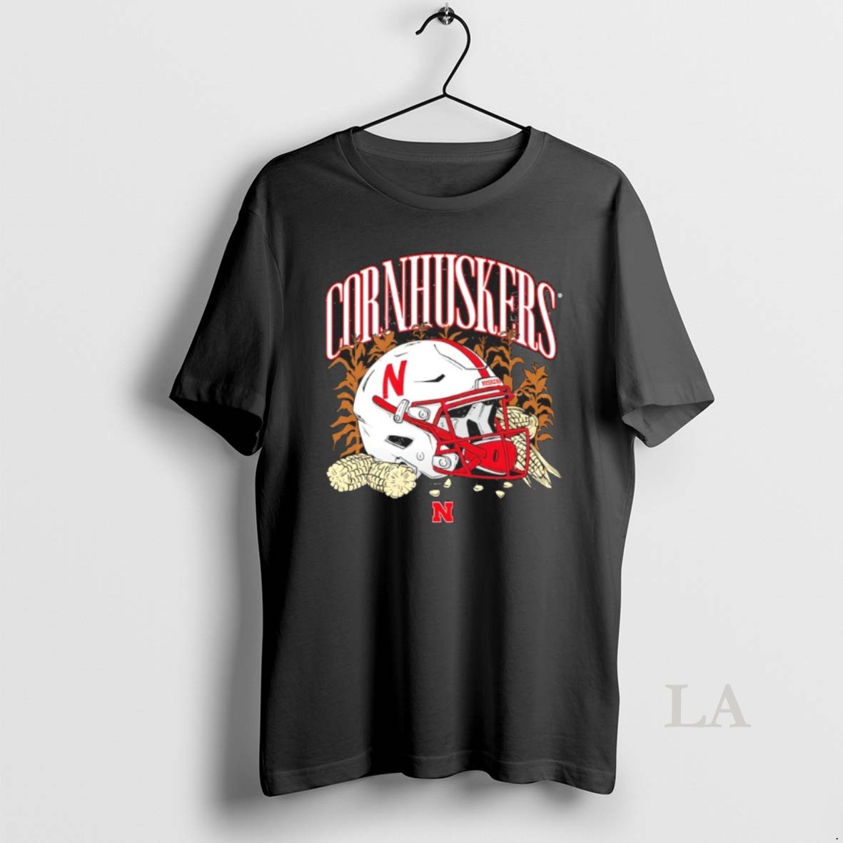 Original Ncaa Football Nebraska Cornhuskers Vintage Helmet Shirt