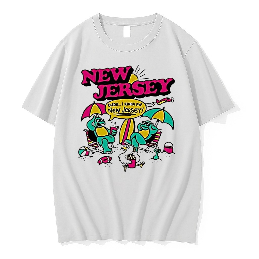 Original New Jersey Dude I Kinda Fw Beach Summer Vacation 1 Tshirts