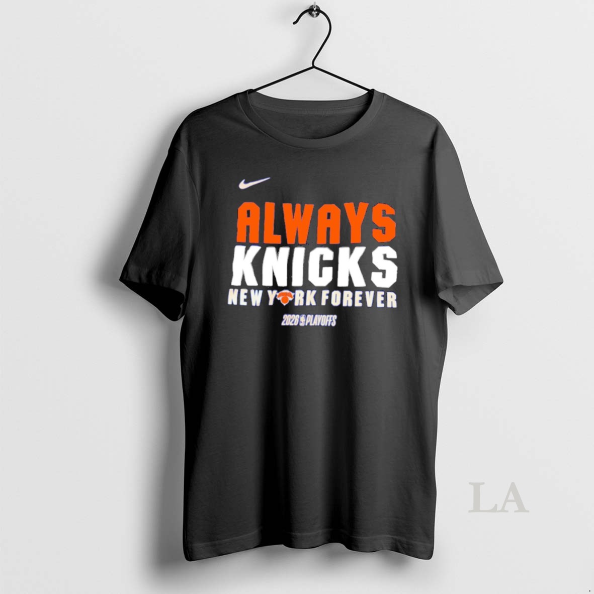 Original New York Knicks 2026 Playoffs Always Knicks New York Forever Nike Logo Shirt
