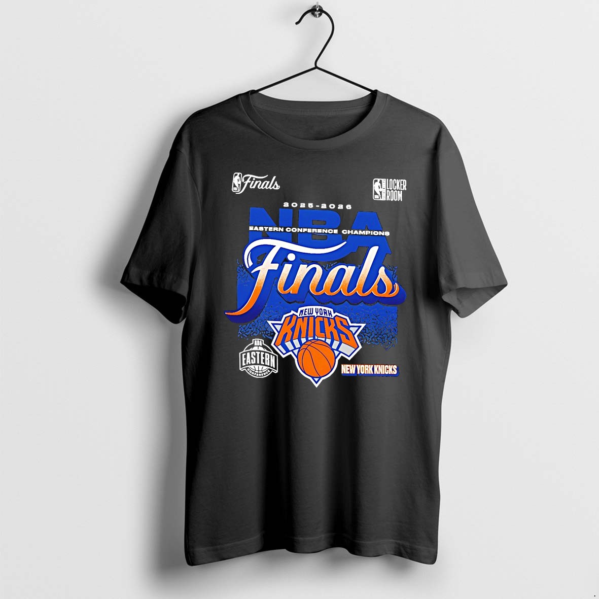 Original New York Knicks Basketball 2025 2026 Nba Eastern Conference Champions Final Tshirts
