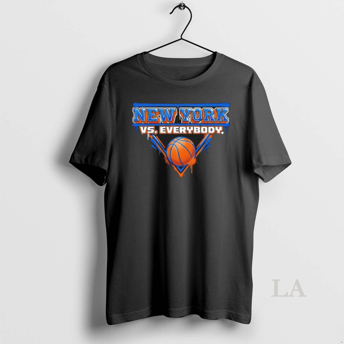Original New York Vs Everybody Dripping Knicks Basketball Inspired Shirt