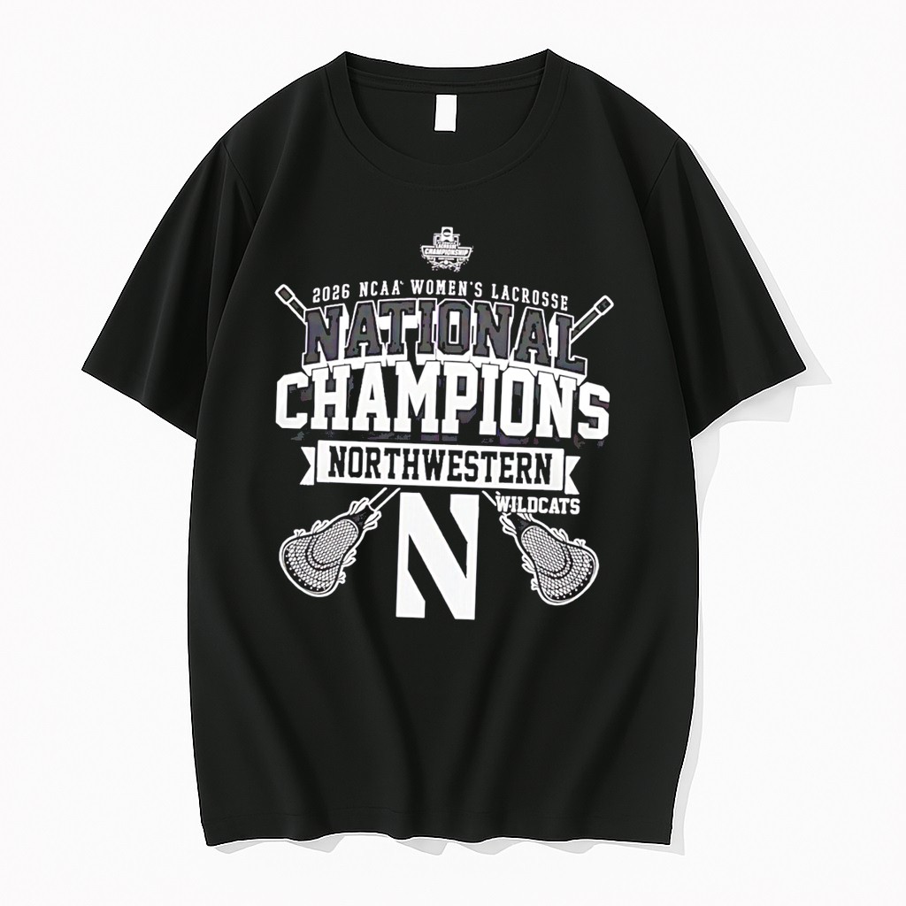 Original Northwestern Wildcats Ncaa Womens Lacrosse National Champions 2026 Classic Tee Tshirts