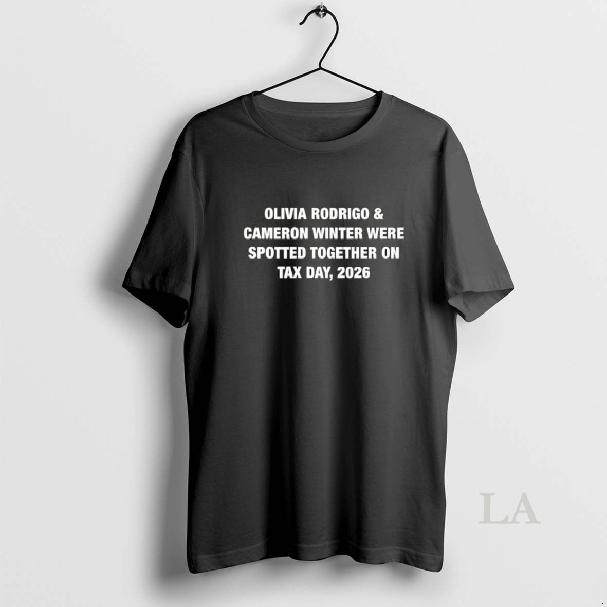 Original Olivia Rodrigo And Cameron Winter Were Spotted Together On Tax Day 2026 Shirt