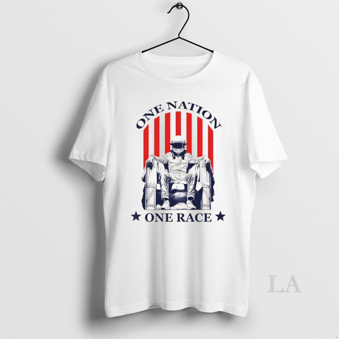 Original One Race Every Nation Racer X Indycar Washington Dc Shirt