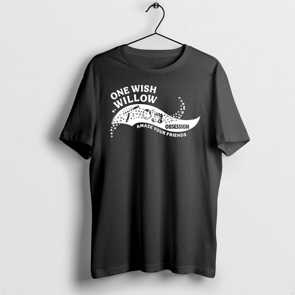 Original One Wish Willow Amaze Your Friends Cartoon Tshirts