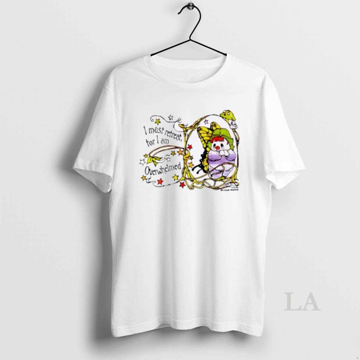 Original Overwhelmed I Must Retreat For I Am Shirt