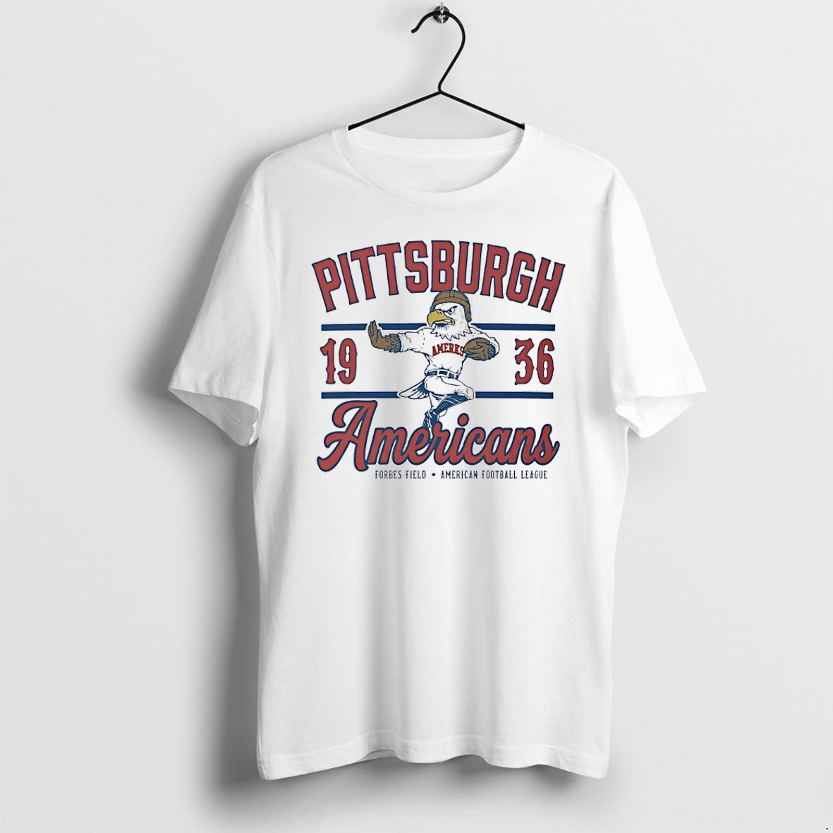 Original Pittsburgh Americans Football 1936 Forbes Field Afl Tshirts