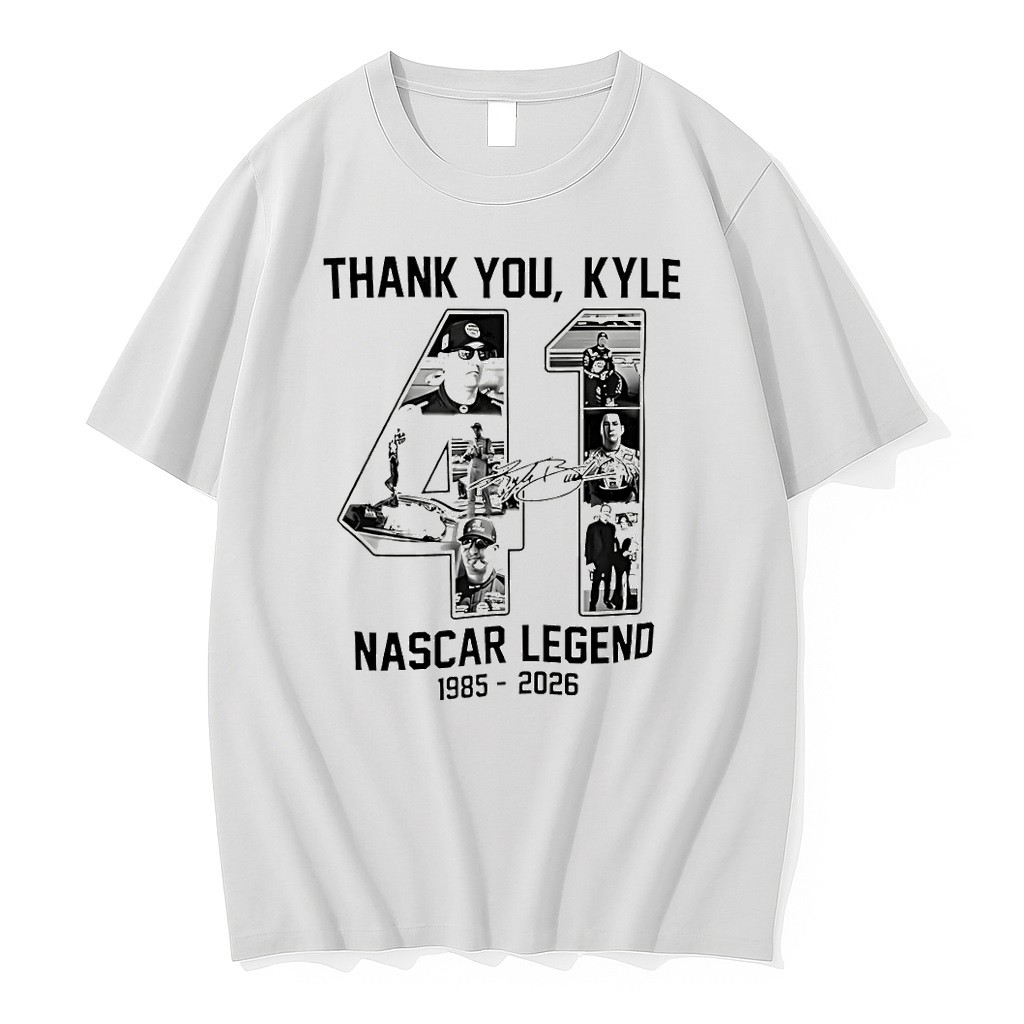 Original Rip Kyle Busch Tribute Thank You Kyle Nascar Legend 1985 2026 Signature Tshirts