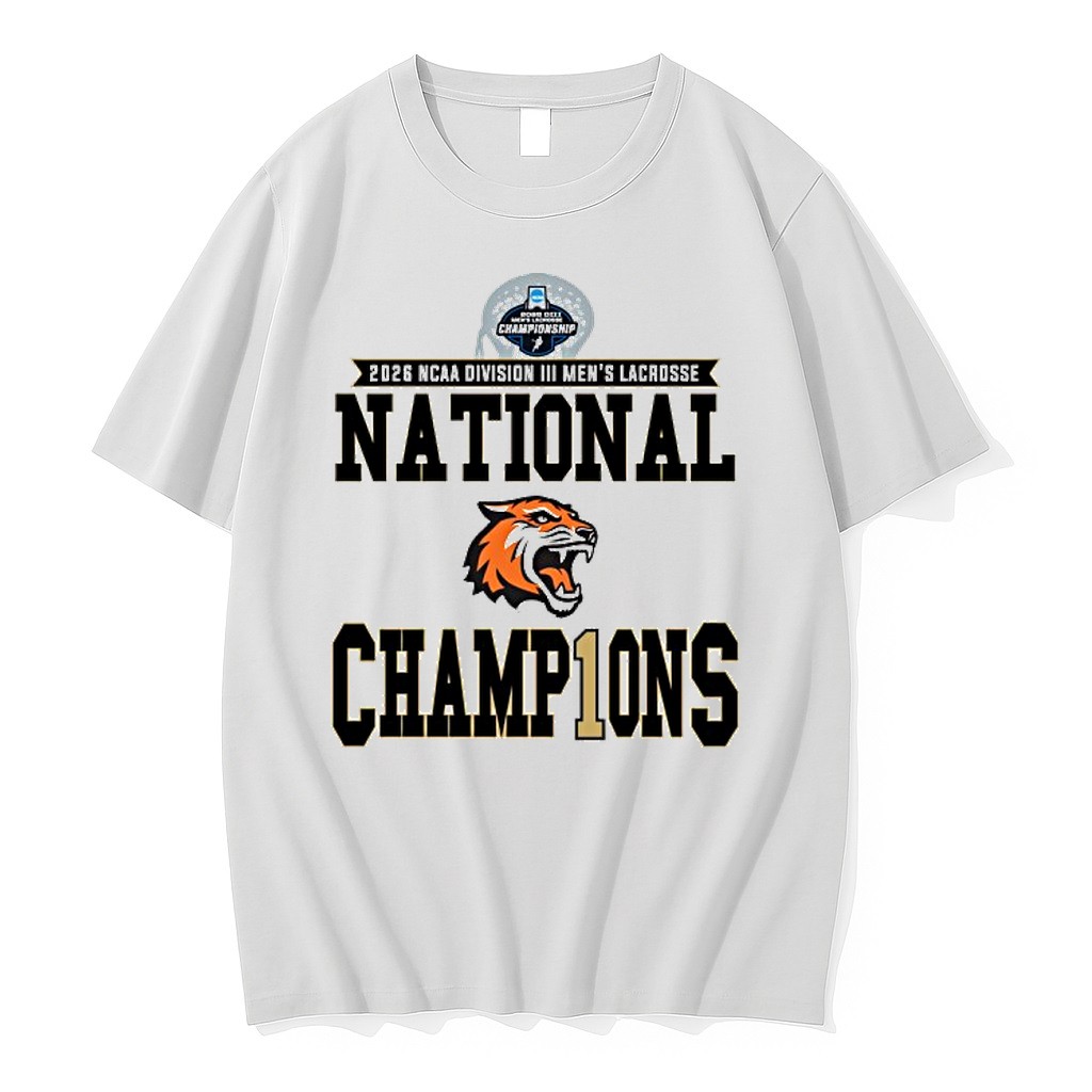 Original Rit Tigers 2026 Ncaa Division Iii Mens Lacrosse National Champions Tshirts