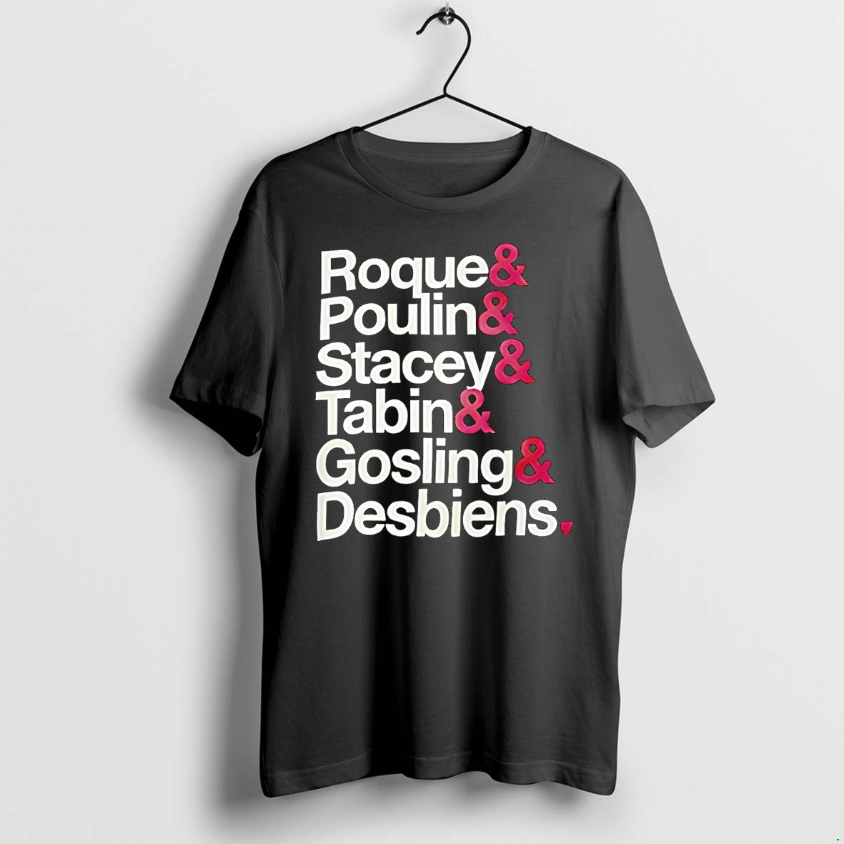 Original Roque Poulin Stacey Tabin Gosling Desbiens Modern Roster Montreal Victoire Tshirts
