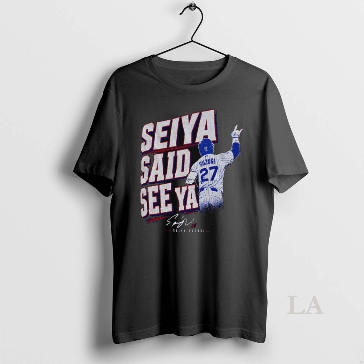 Original Seiya Suzuki Chicago Cubs Baseball Seiya Said See Ya Signature Shirt