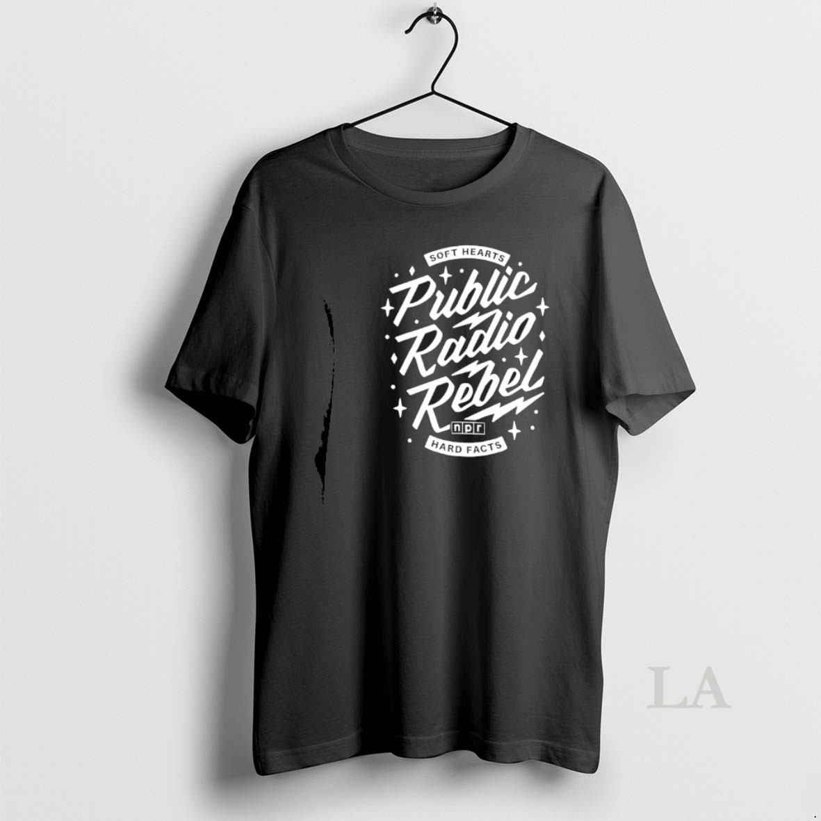Original Soft Hearts Npr Public Radio Rebel Hard Facts Shirt