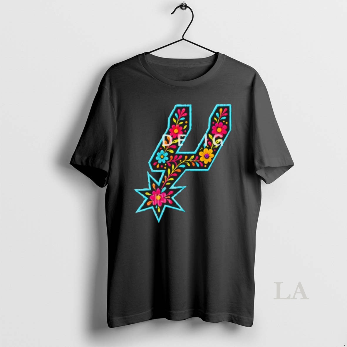Original Spurs Logo Floral San Antonio Spurs Basketball Nba 2026 Shirt