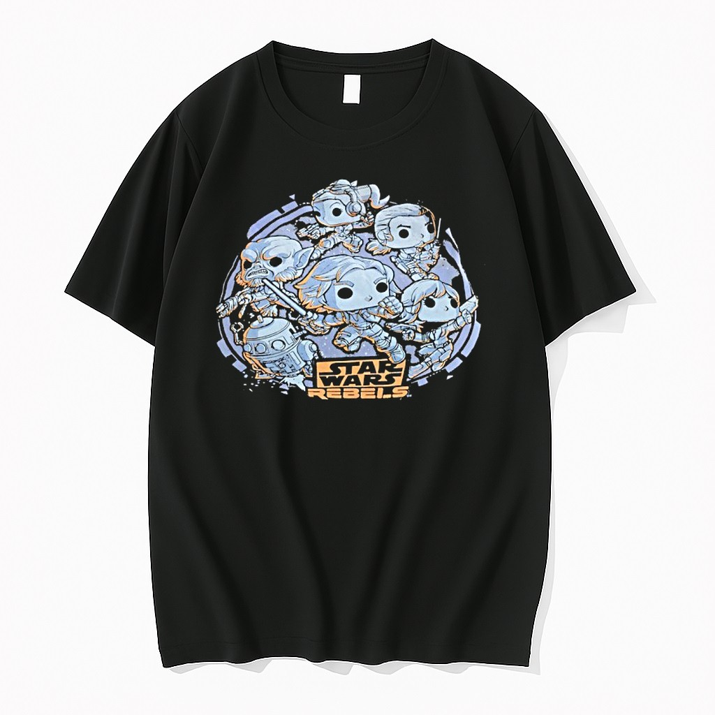 Original Star Wars Rebels Ghost Crew Funko Pop Graphic Tshirts