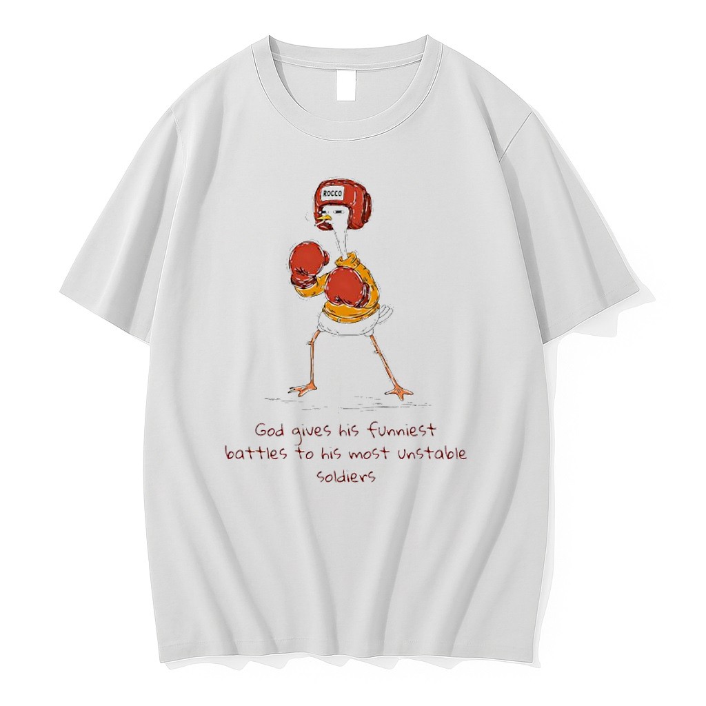 Original Stork God Gives His Funniest Battles To His Most Unstable Soldiers Tshirts