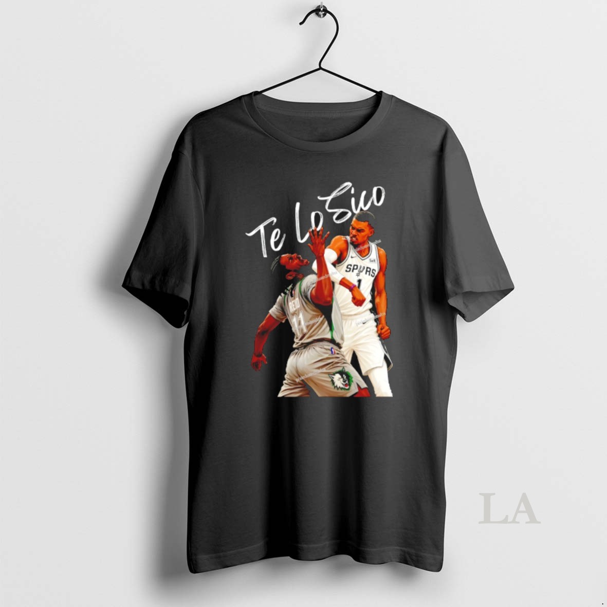 Original Te Lo Sico Wemby Elbow Reid San San Antonio Spurs Basketball Funny Shirt