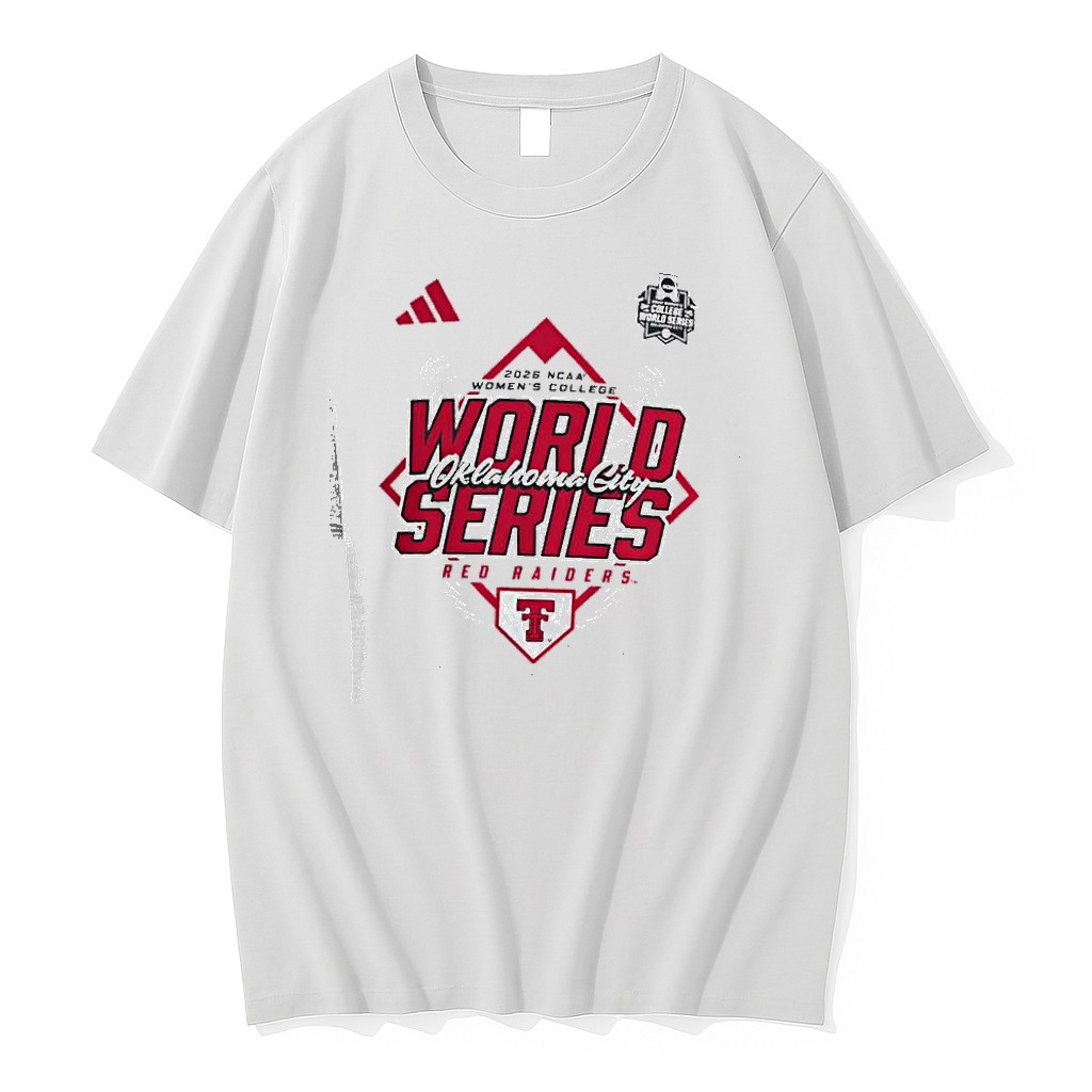 Original Texas Tech Softball 2026 Wcws Participant Grey 1 Tshirts