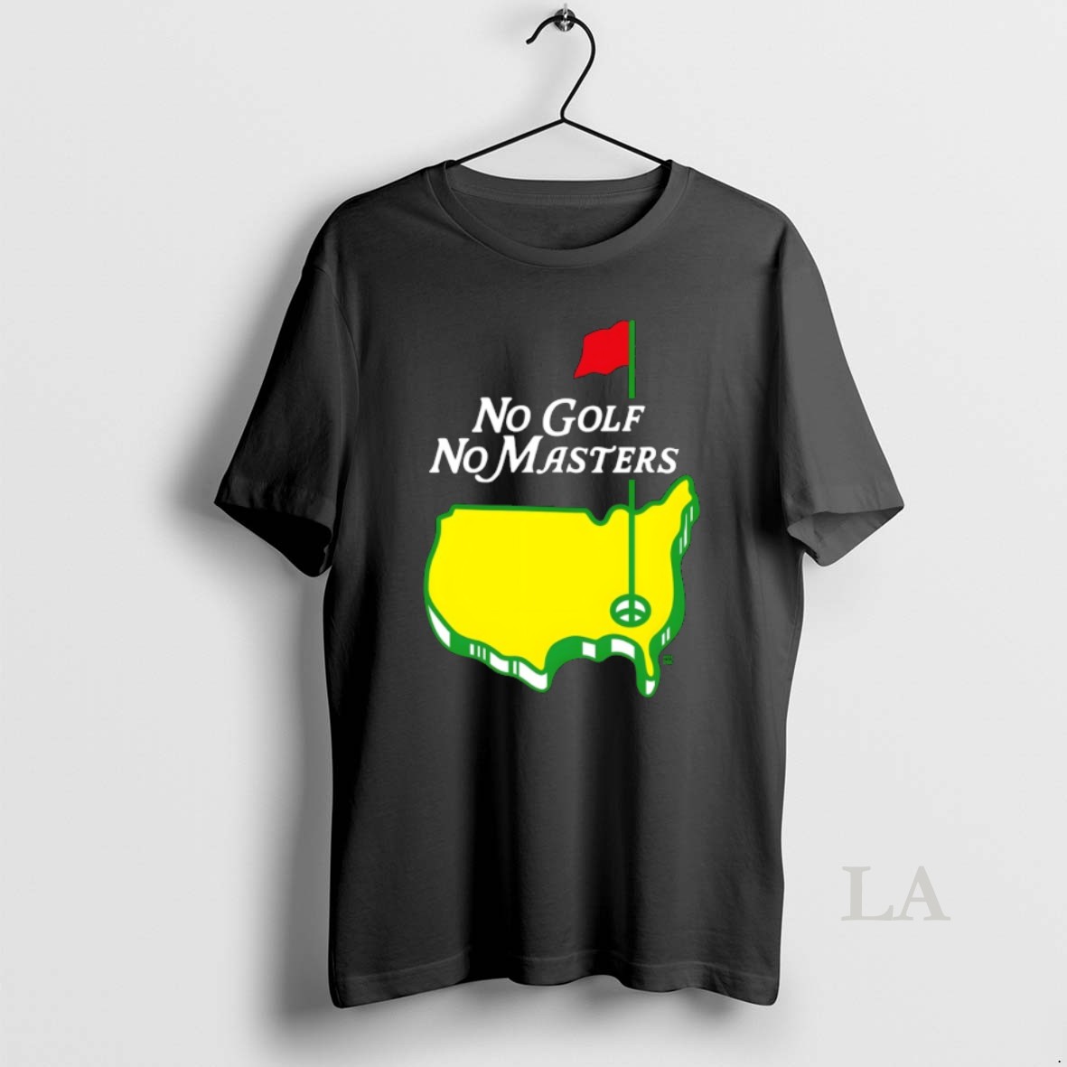 Original The Masters Tournament No Golf No Masters Logo Shirt