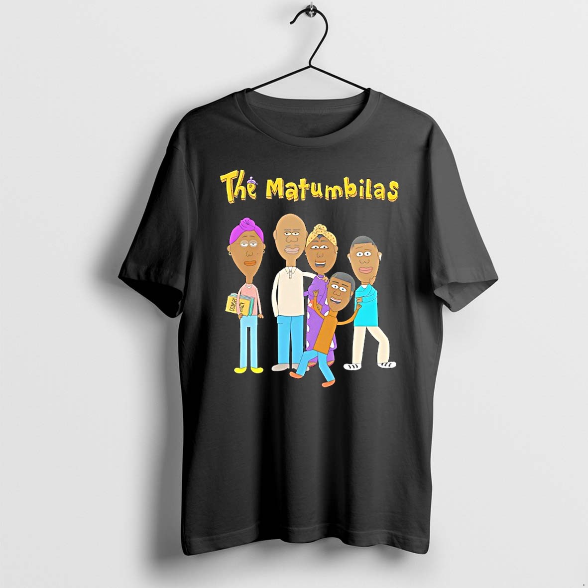 Original The Matumbilas Family Cartoon Conspiracy Book Funny Animated Tshirts