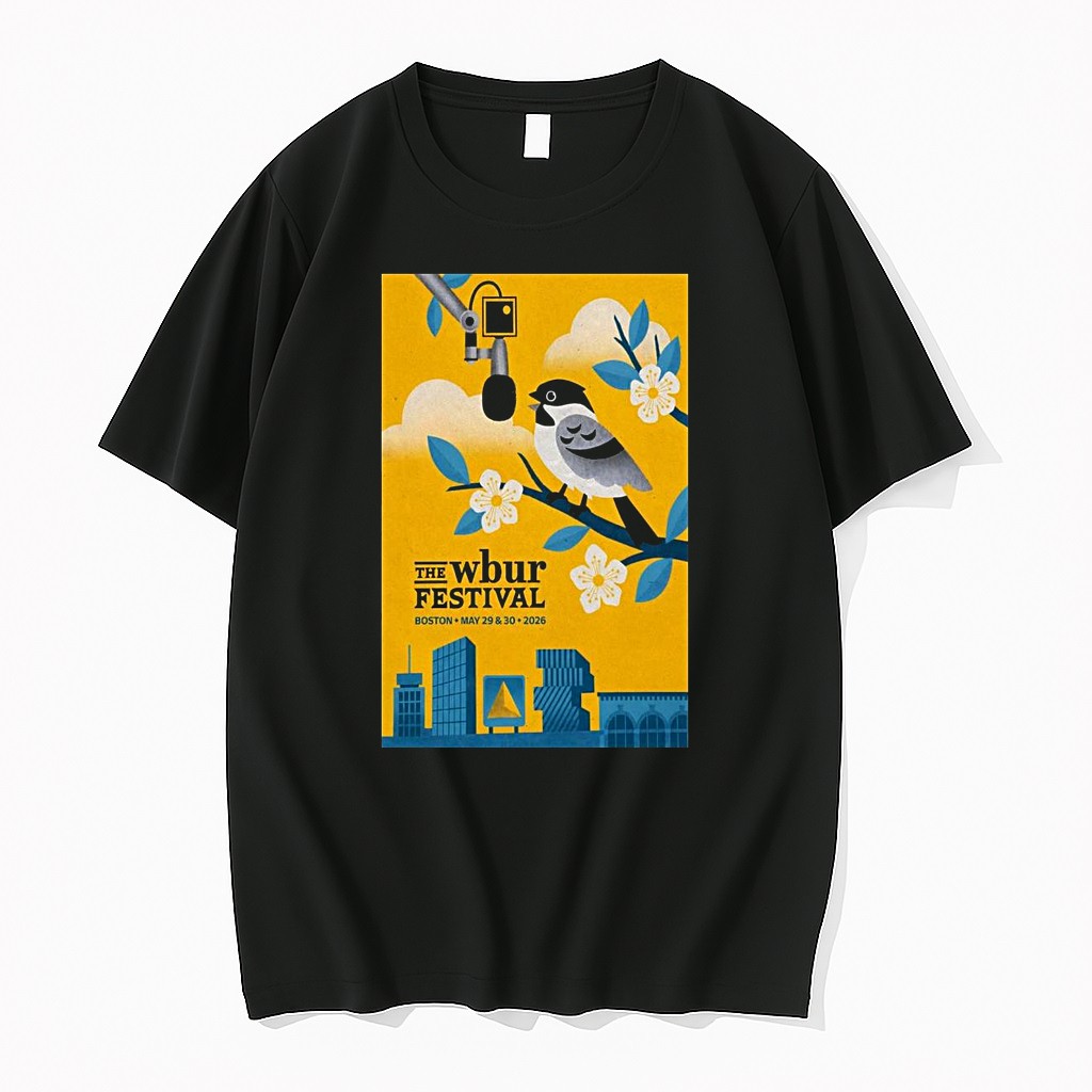 Original The Wbur Festival Boston Ma 5 29 5 30 2026 1 Tshirts