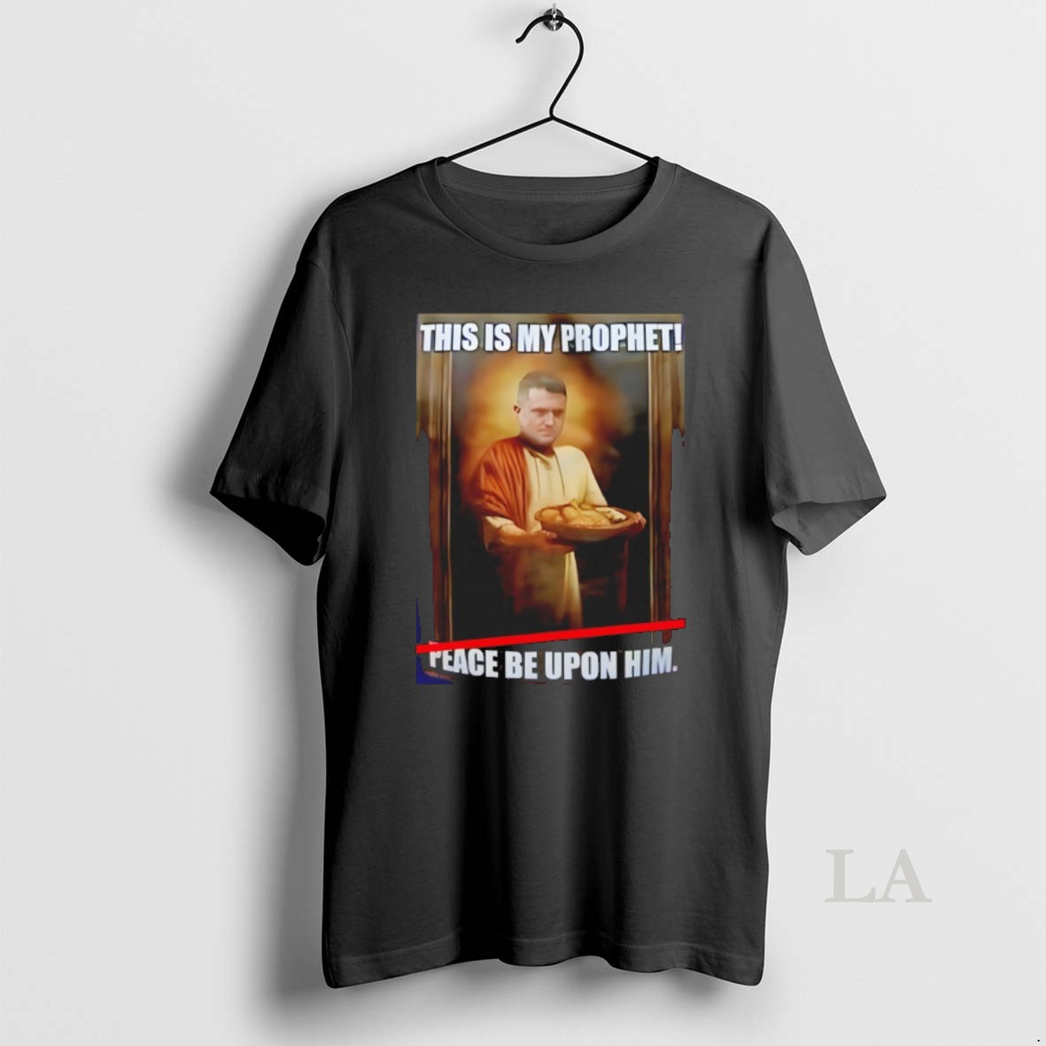 Original Tommy Robinson Jesus This Is My Prophet Peace Be Upon Him Shirt