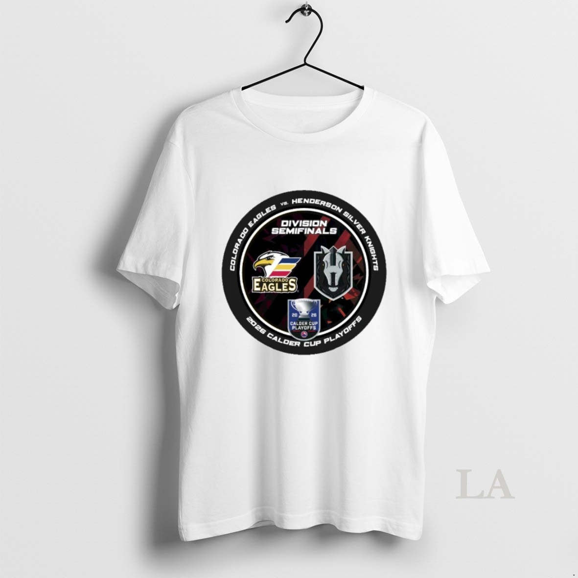 Original Top Colorado Eagles Vs Henderson Silver Knights 2026 Calder Cup Playoffs Division Semifinals Dueling Souvenir Shirt