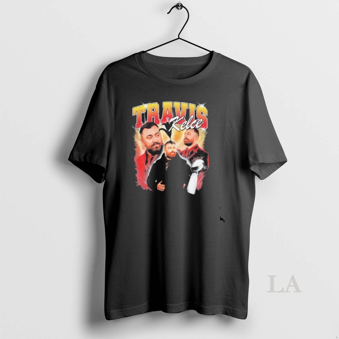 Original Travis Kelce Super Bowl Trophy Collage Vintage Shirt