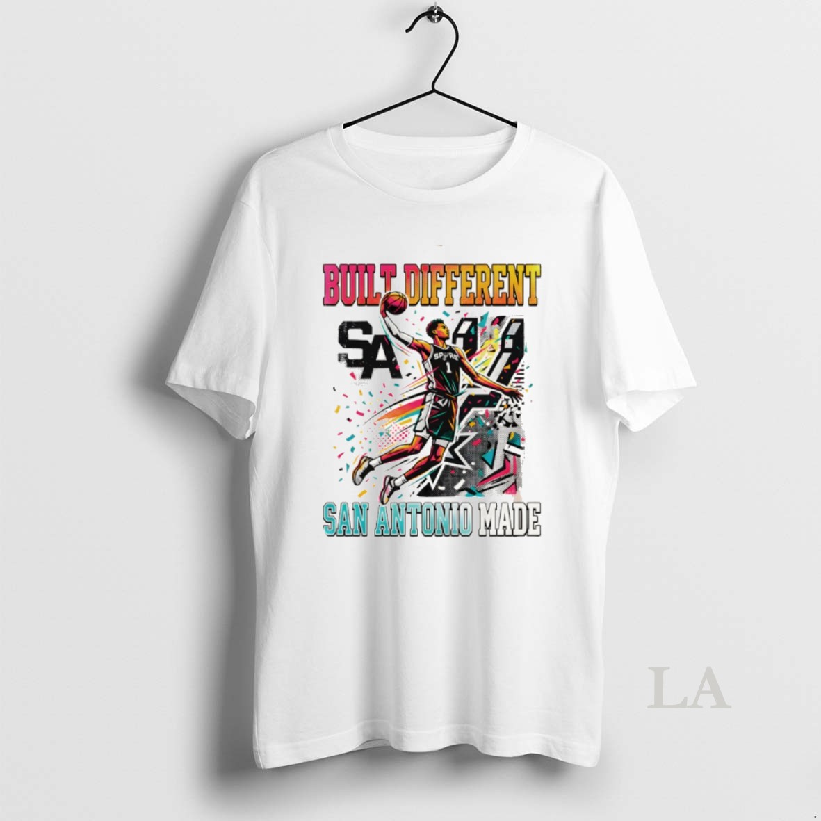 Original Victor Wembanyama Built Different San Antonio Made Spurs Basketball Wemby Era 2026 Shirt