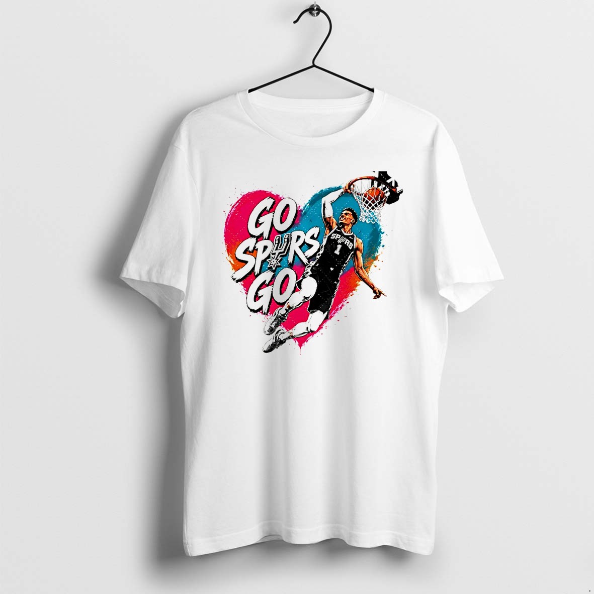 Original Victor Wembanyama Go Spurs Go San Antonio Spurs Basketball Game Day 2026 Tshirts
