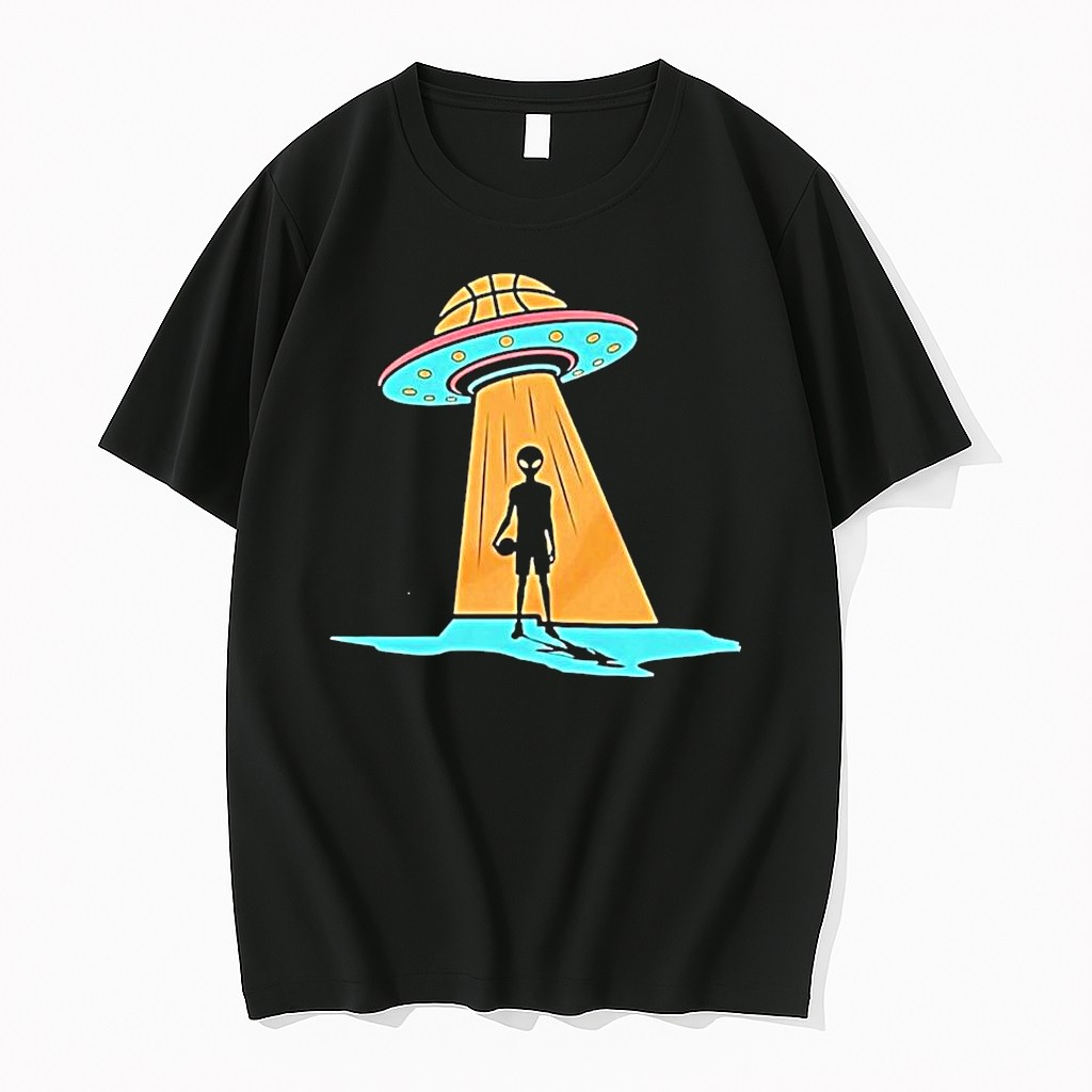 Original Victor Wembanyama San Antonio Spurs Alien Basketball Abduction Sci Fi Ufo 1 Tshirts