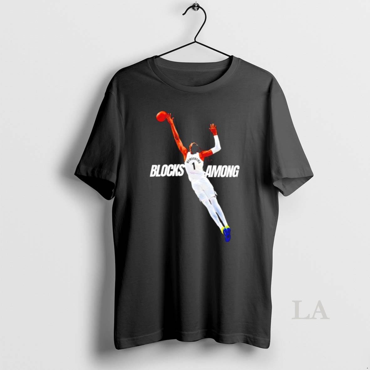 Original Victor Wembanyama San Antonio Spurs Basketball Nba Blocks Among Shirt