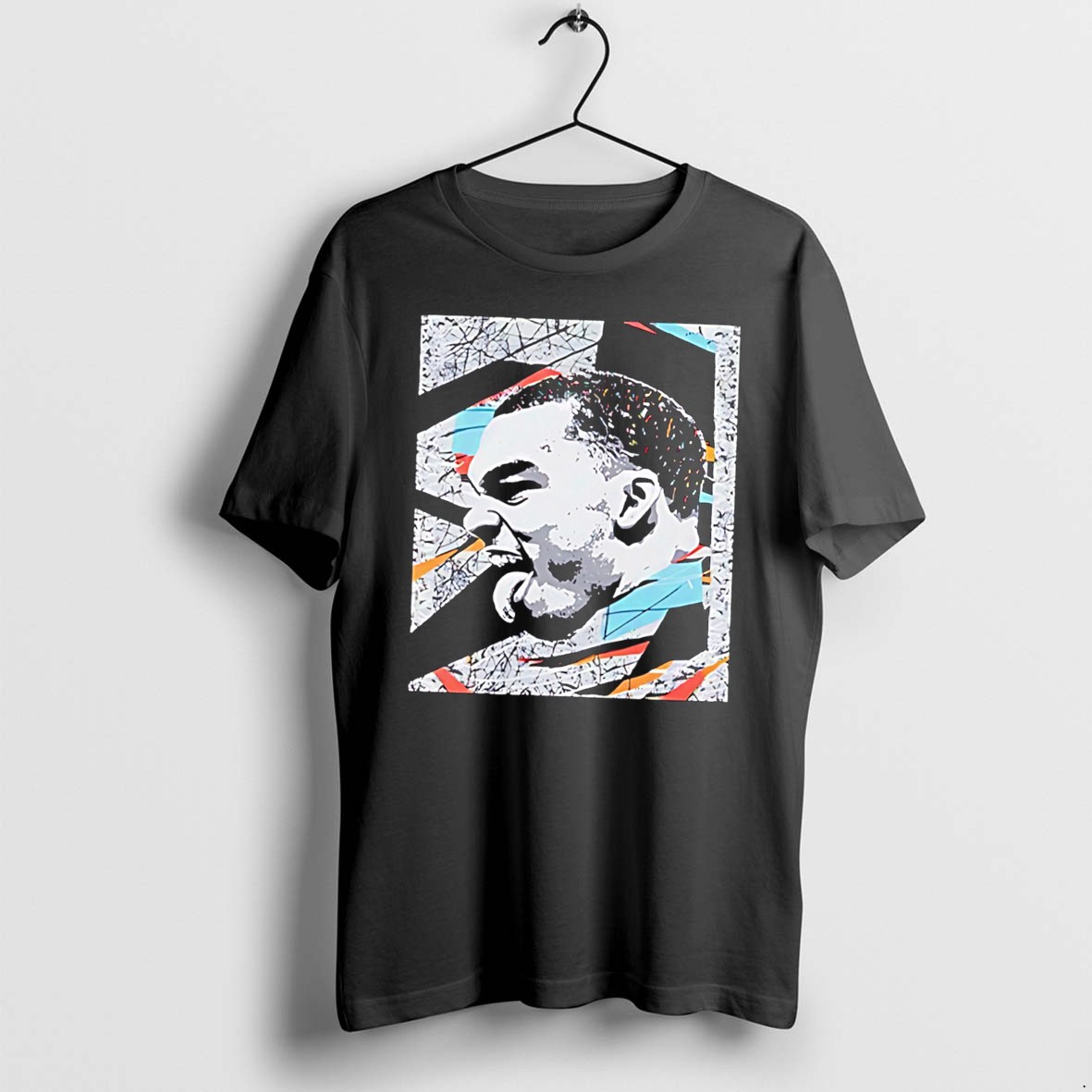 Original Victor Wembanyama San Antonio Spurs Big Head Paint Tee Tshirts