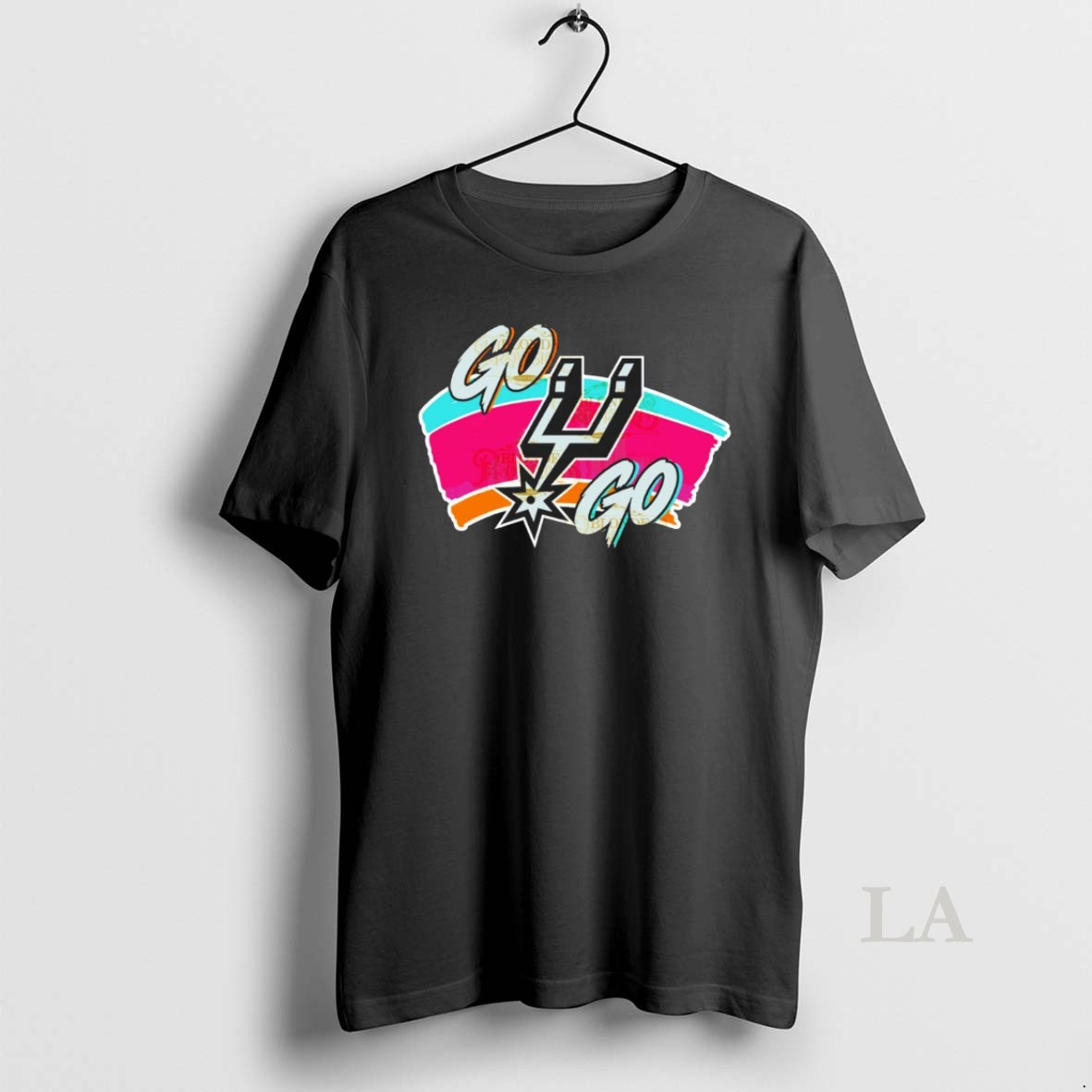 Original Vintage Spurs Basketball Game Day Go Spurs Go Shirt