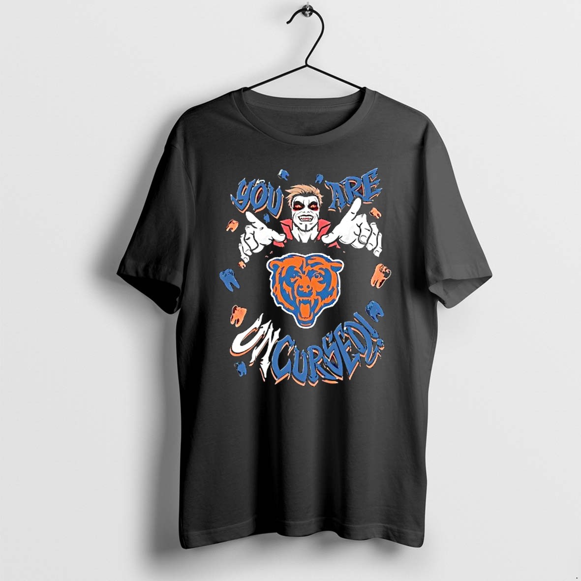 Original Wwe Drops Danhausen X Chicago Bears You Are Uncursed Tshirts