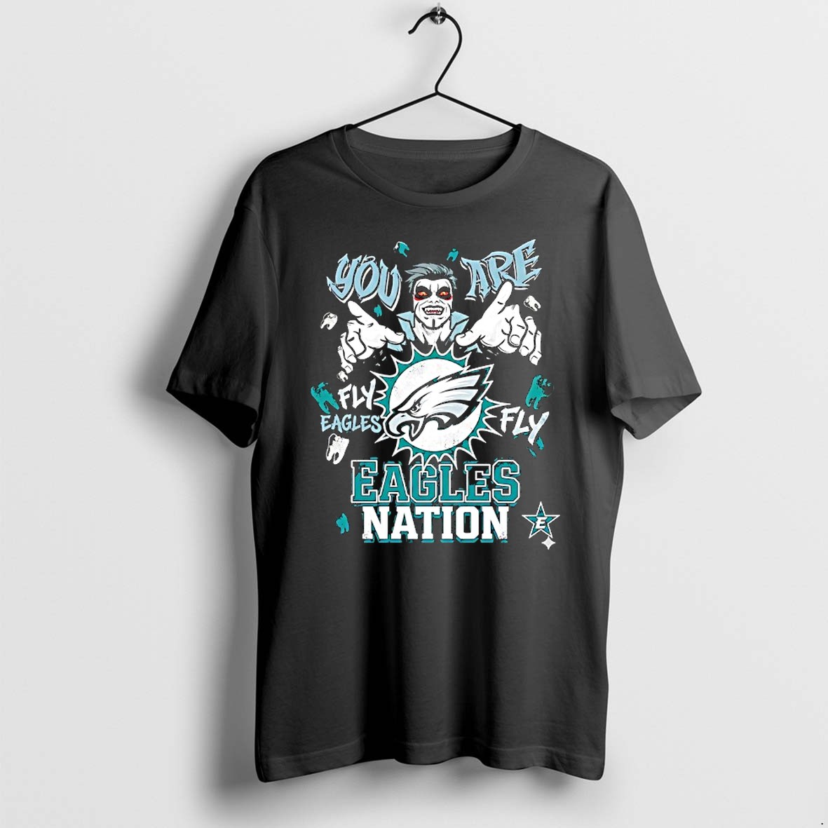 Original Wwe Drops Danhausen X Philadelphia Eagles Nation Tshirts
